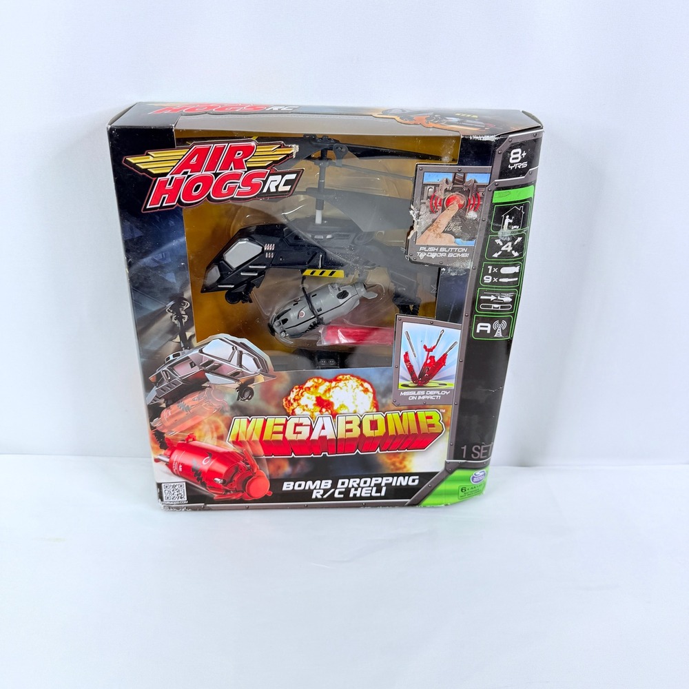 Air Hogs RC Megabomb Bomb Dropping Helicopter Spin Master 20058009
